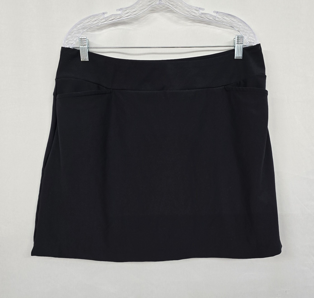 Tail Athletic Skort Women's 14 Black Mini Stretch Pockets Golf Tennis